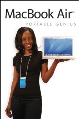 Front cover of the book MacBook Air Portable Genius.