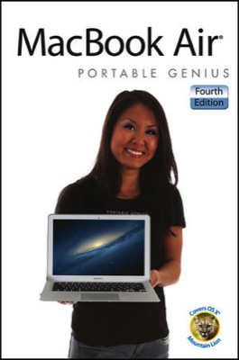 Front cover of the book MacBook Air Portable Genius, Fourth Edition