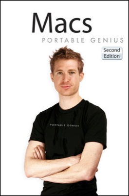 Front cover of the book Macs Portable Genius, 2nd Edition