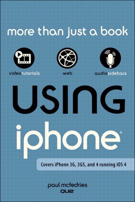 Front cover of the book Using iPhone.