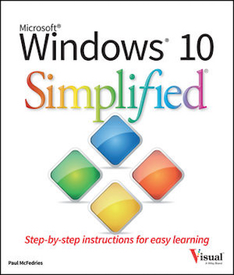 Front cover of the book Microsoft Windows 10 Simplified