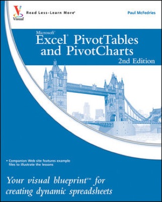 Front cover of the book Microsoft Excel PivotTables and PivotCharts, 2nd Edition