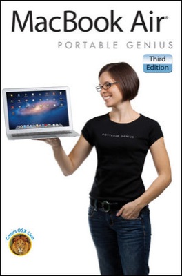 Front cover of the book MacBook Air Portable Genius, Third Edition