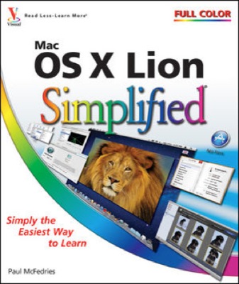 Front cover of the book Mac OS X Lion Simplified
