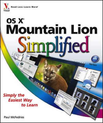 Front cover of the book OS X Mountain Lion Simplified