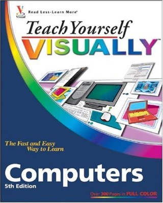 Front cover of the book Teach Yourself VISUALLY Computers, 5th Edition