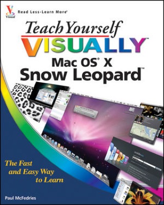 Front cover of the book Teach Yourself VISUALLY Mac OS X Snow Leopard