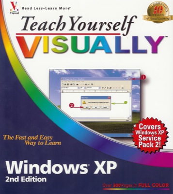 Front cover of the book Teach Yourself VISUALLY Windows XP, Second Edition