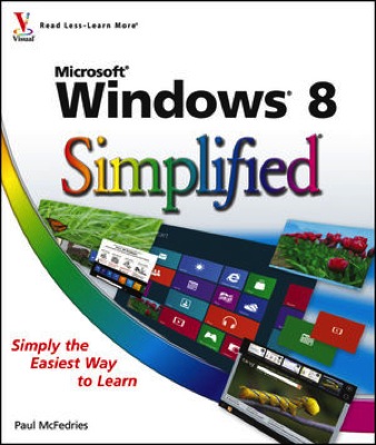 Front cover of the book Microsoft Windows 8 Simplified