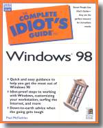 Front cover of the book The Complete Idiot's Guide to Windows 98