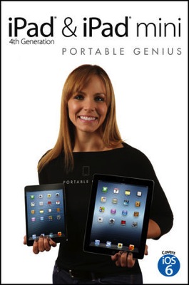 Front cover of the book iPad 4th Generation and iPad mini Portable Genius