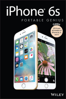 Front cover of the book iPhone 6s Portable Genius