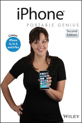 Front cover of the book iPhone Portable Genius, Second Edition